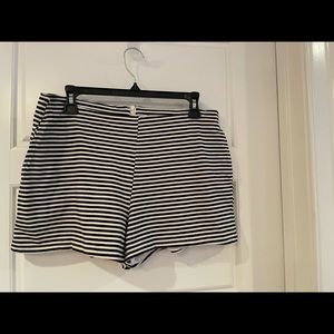 Striped Womens Micro Shorts